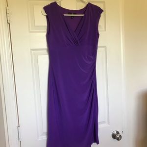 Purple dress